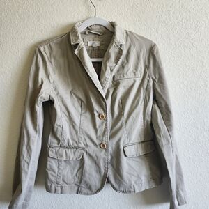 Lands' End Light Tan Blazer